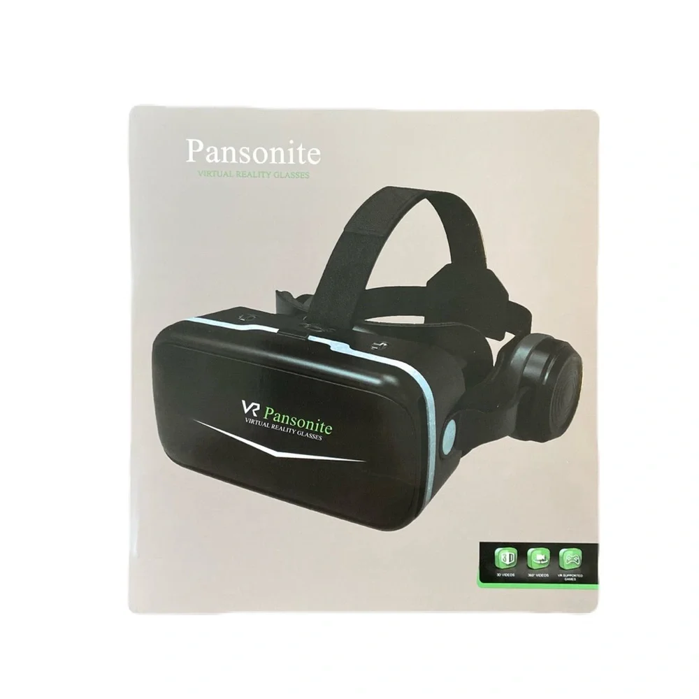 COPY - Pansonite VR Headset 3D Glasses Virtual Reality w/ Remote Controller